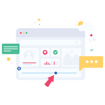 Interface Business Digital Tool Box Color 2D Illustration png