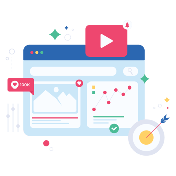 Interface App Digital Tool Box Color 2D Illustration png