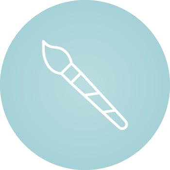 Paintbrush Vector Icon