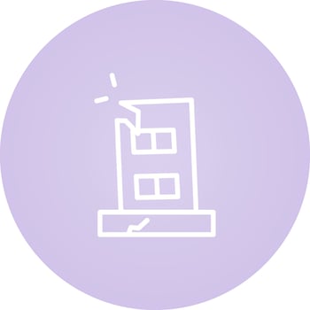 Facility Damage Vector Icon