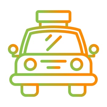 Taxi Vector Icon