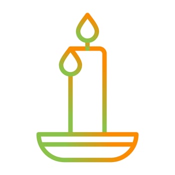 Emergency candle Vector Icon