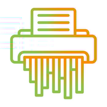 Shredder Vector Icon