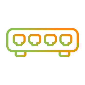 Ethernet Switch Vector Icon