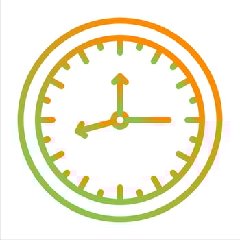 Clock Vector Icon