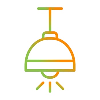 Ceiling Lamp Vector Icon