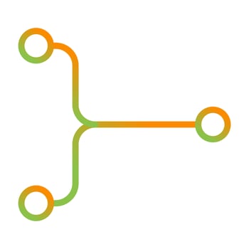 Convergence Vector Icon