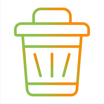 Trash Vector Icon