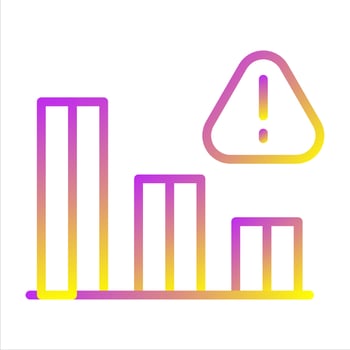 Recession Vector Icon