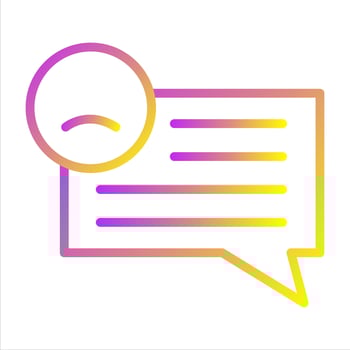 Customer Dissatisfaction Vector Icon