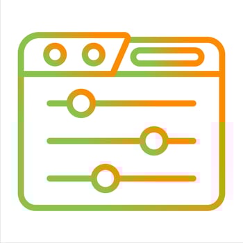 Control Panel Vector Icon