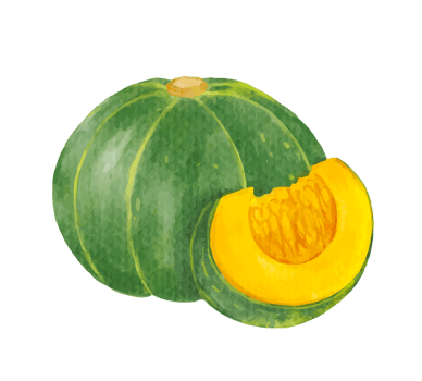 pumpkin watercolor illustration png