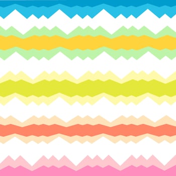 rainbow color fabric pattern design vector
