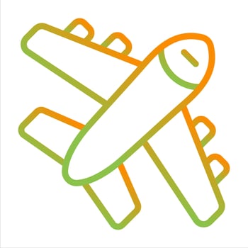 Plane Vector Icon