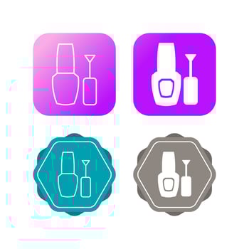 Nailpolish Vector Icon