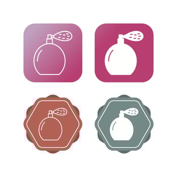Perfume Bottle Vector Icon