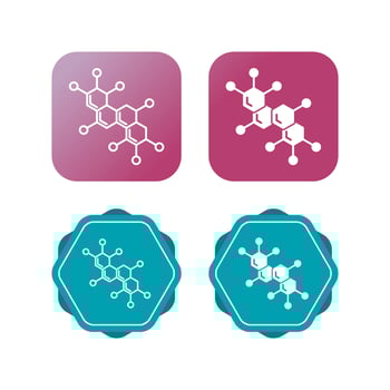 Molecule Vector Icon