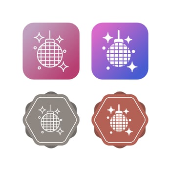 Disco Ball Vector Icon