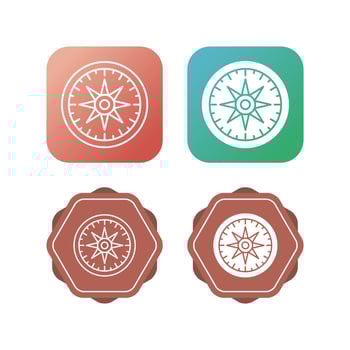 Compass Vector Icon