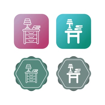 Nightstand Vector Icon