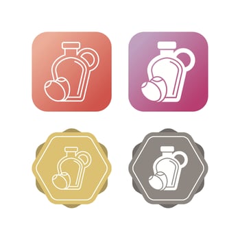 Olive Oil Vector Icon