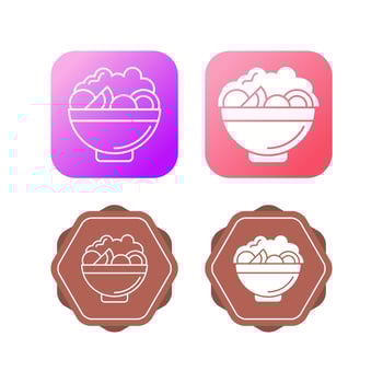 Salad Vector Icon