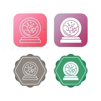 Crystal Ball Vector Icon