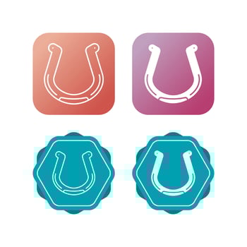 Horseshoe Vector Icon