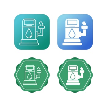 Gas Station Vector Icon