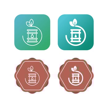Biofuel Vector Icon