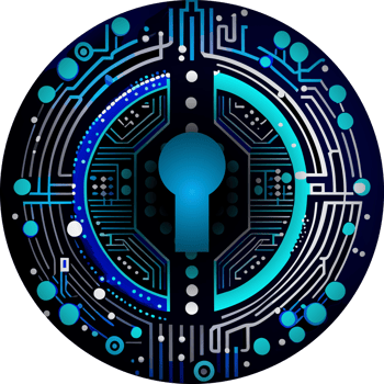 Modern Technology Lock Cybersecurity Crop-out Icon png