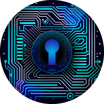 Modern Technology Lock Cybersecurity Crop-out Icon png