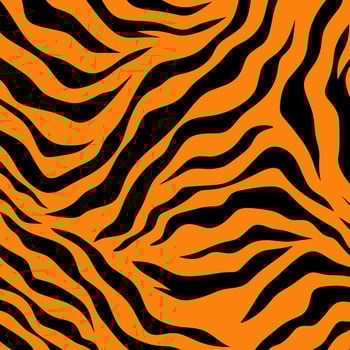 Tiger stripes pattern vector