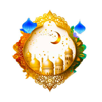 Eid al-Fitr Islamic architecture Eid al-Adha Eid Mubarak, Islam, computer Wallpaper, gold, Eid Aladha png generative ai