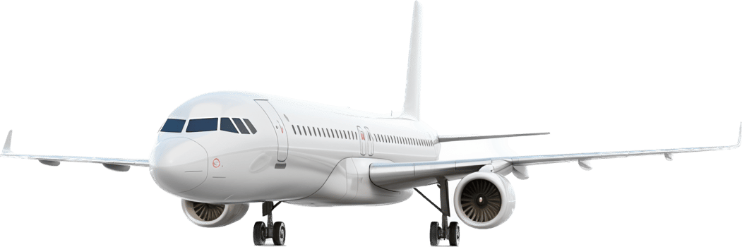 Plane png with AI generated.