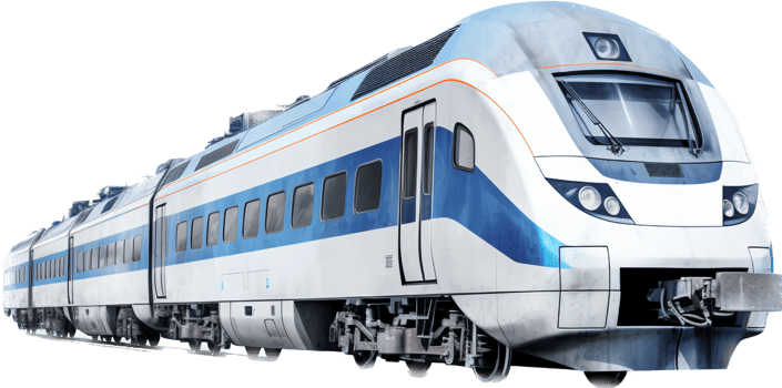 Train png with AI generated.
