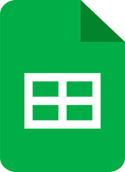 google sheet spreadsheet icon logo symbol png