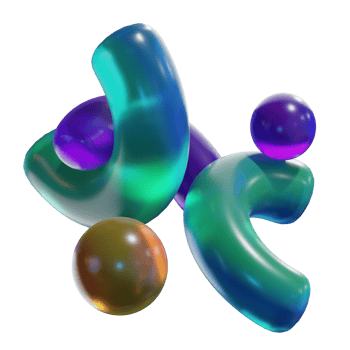 Abstract Shape Glass 10 3D Illustration png