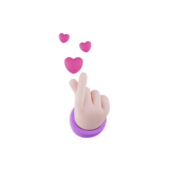 Sarangheyooo Valentine 3D Illustration png