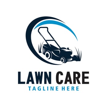 Lawn care Logo Vector Illustration