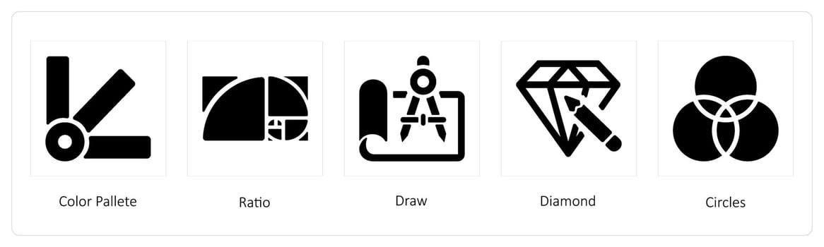 Color Pallete, Ratio and Draw vector