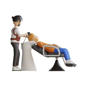 Barber Shop 5 Character 3D Illustrations png
