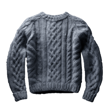 Cozy sweater isolated png