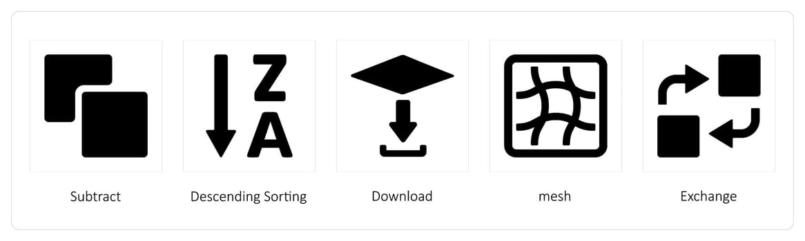 Subtract, Descending Sorting vector