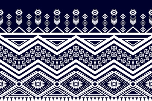 ethnic geometric pattern seamless design for background or wallpaper vector