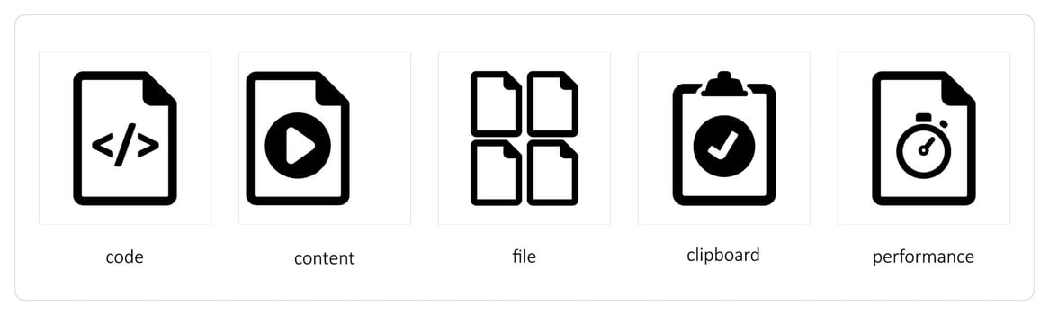 code, content, file vector