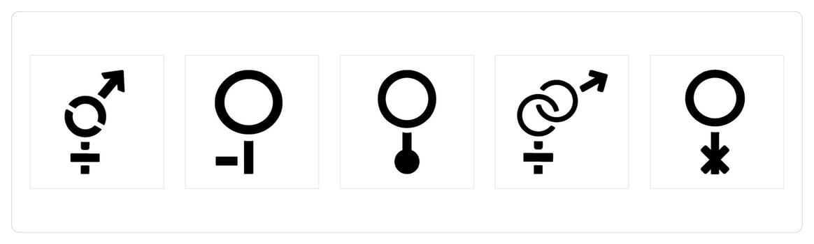 couple, male, female vector