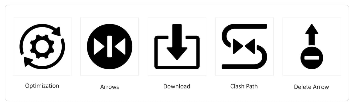 Optimization, Arrows, Download vector