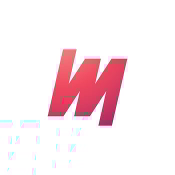 Letter M logo design template elements vector