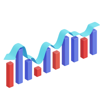 3D Rendered Graph png